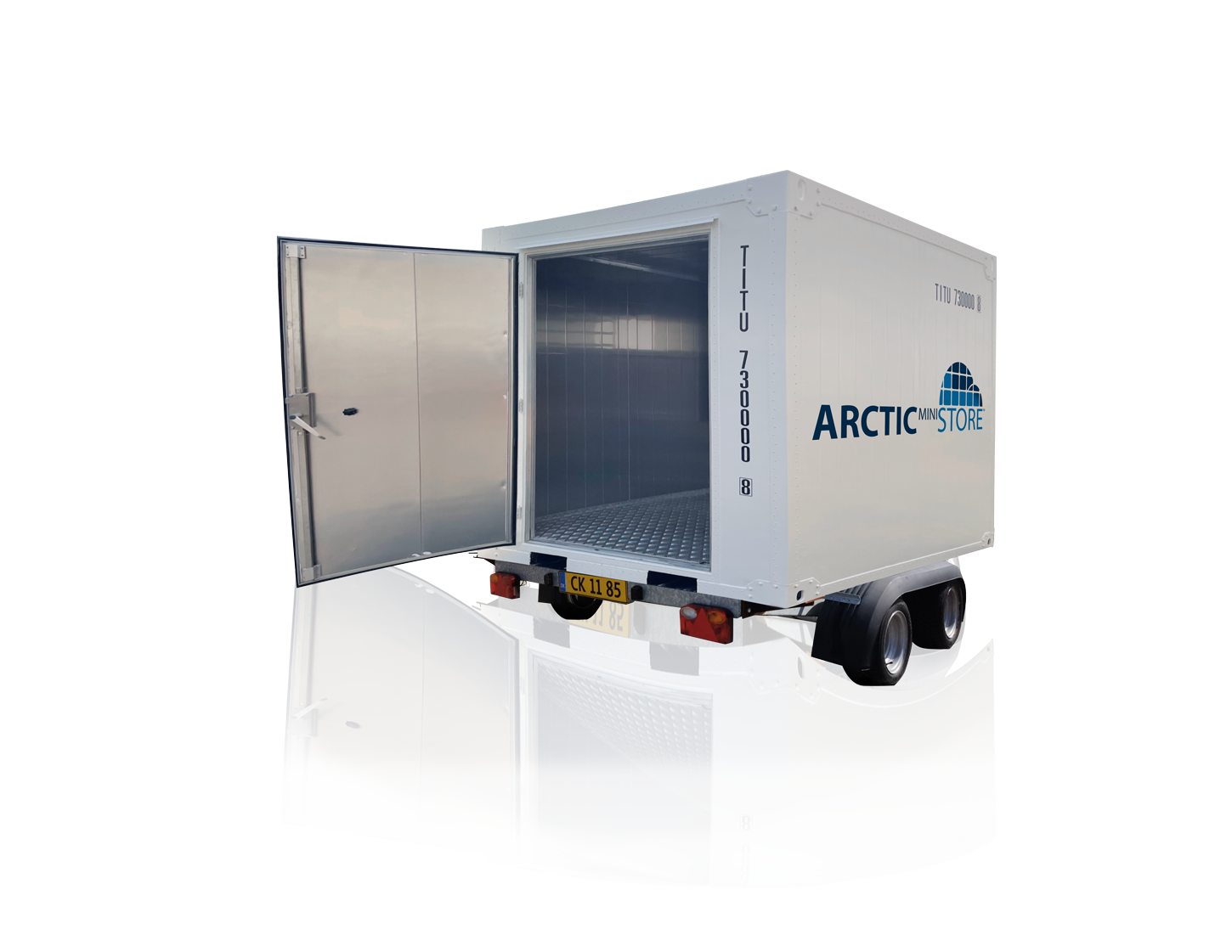 cold reefer refrigerated mini fridge store box trailer rent buy event